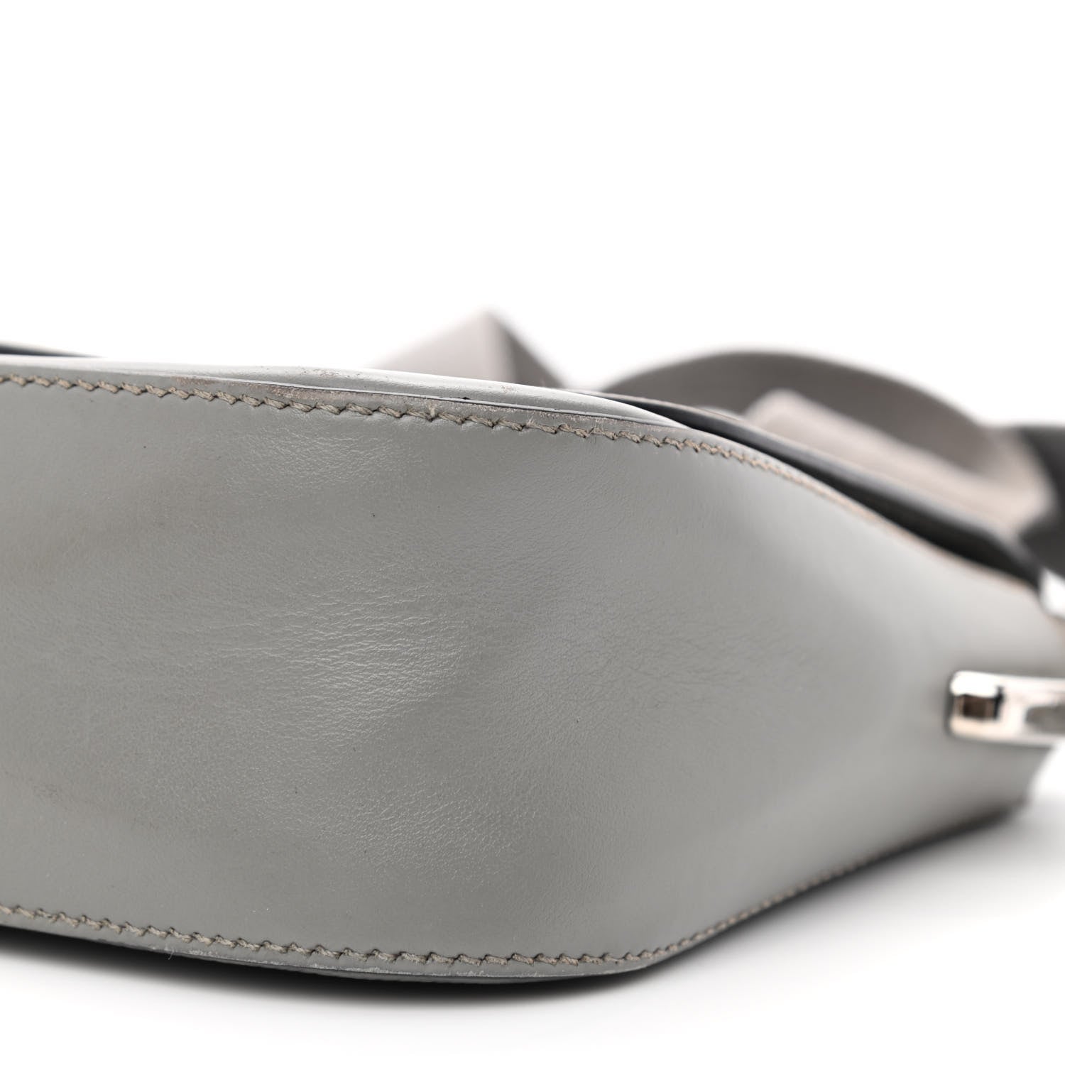Prada Saffiano Cuir Identity Shoulder Bag Ardesia 10 of 13