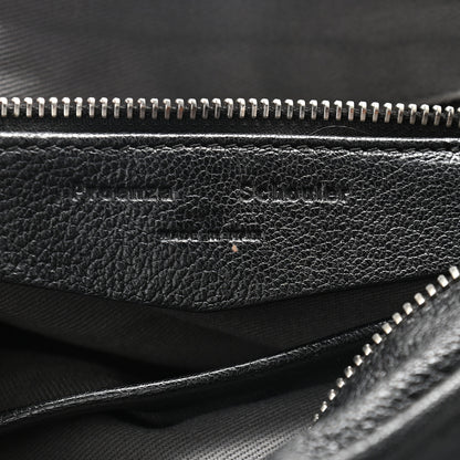 Proenza Schouler Calfskin Top Handle Satchel Bag Black 6 of 9