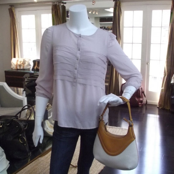 Canvas Crest Hobo Tan