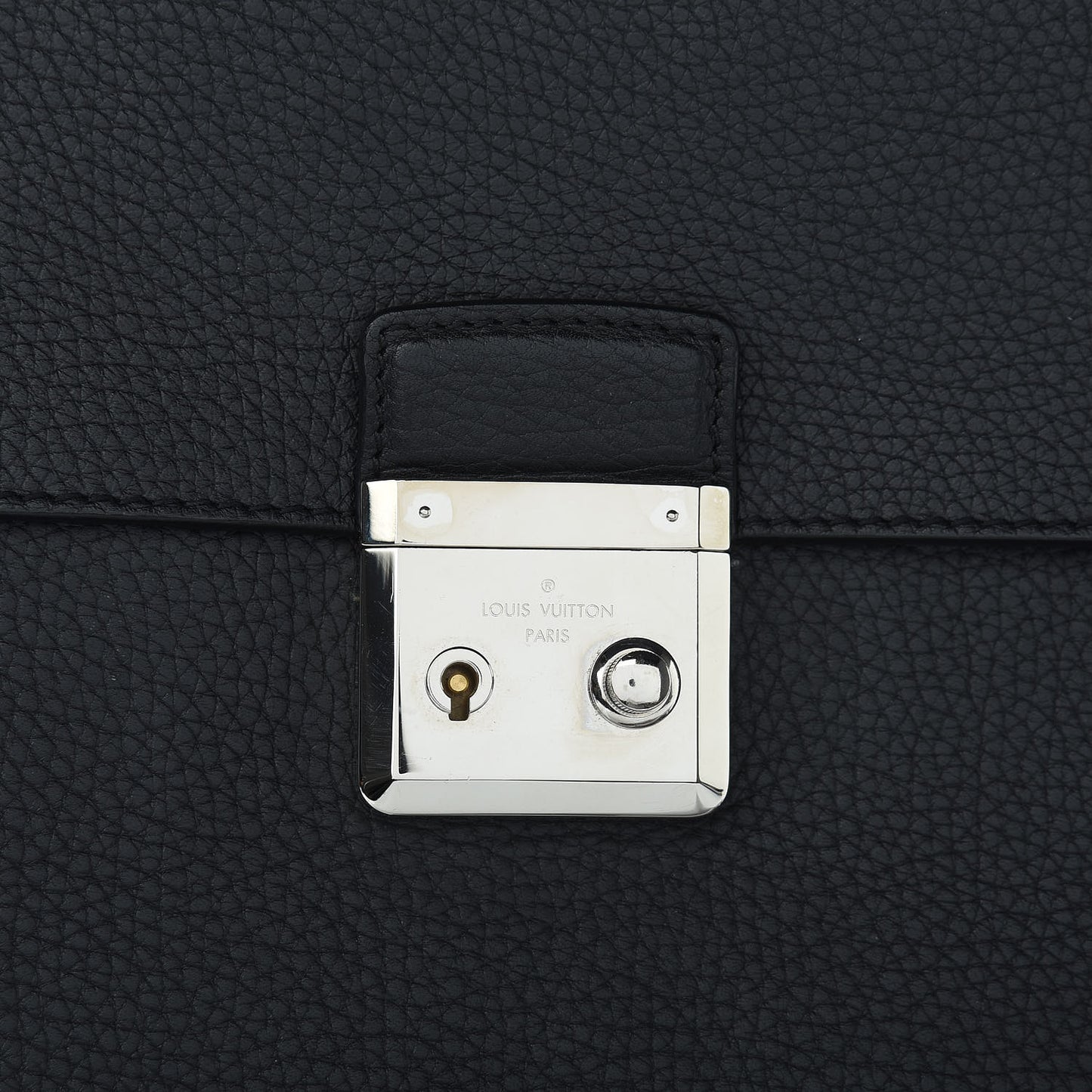 Taurillon Serviette Dorain Briefcase Black