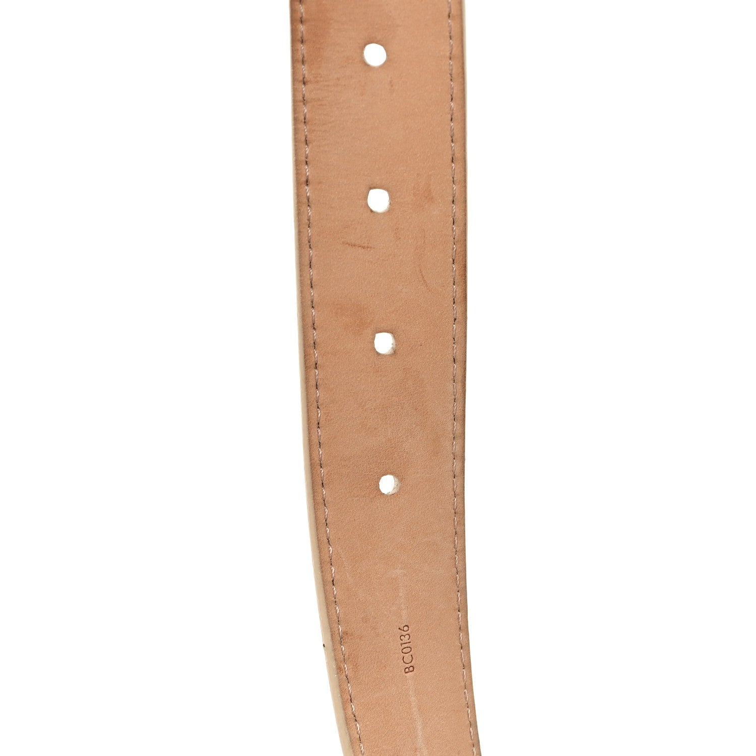 Louis Vuitton Damier Azur 30mm Tresor Belt 90 36 5 of 7