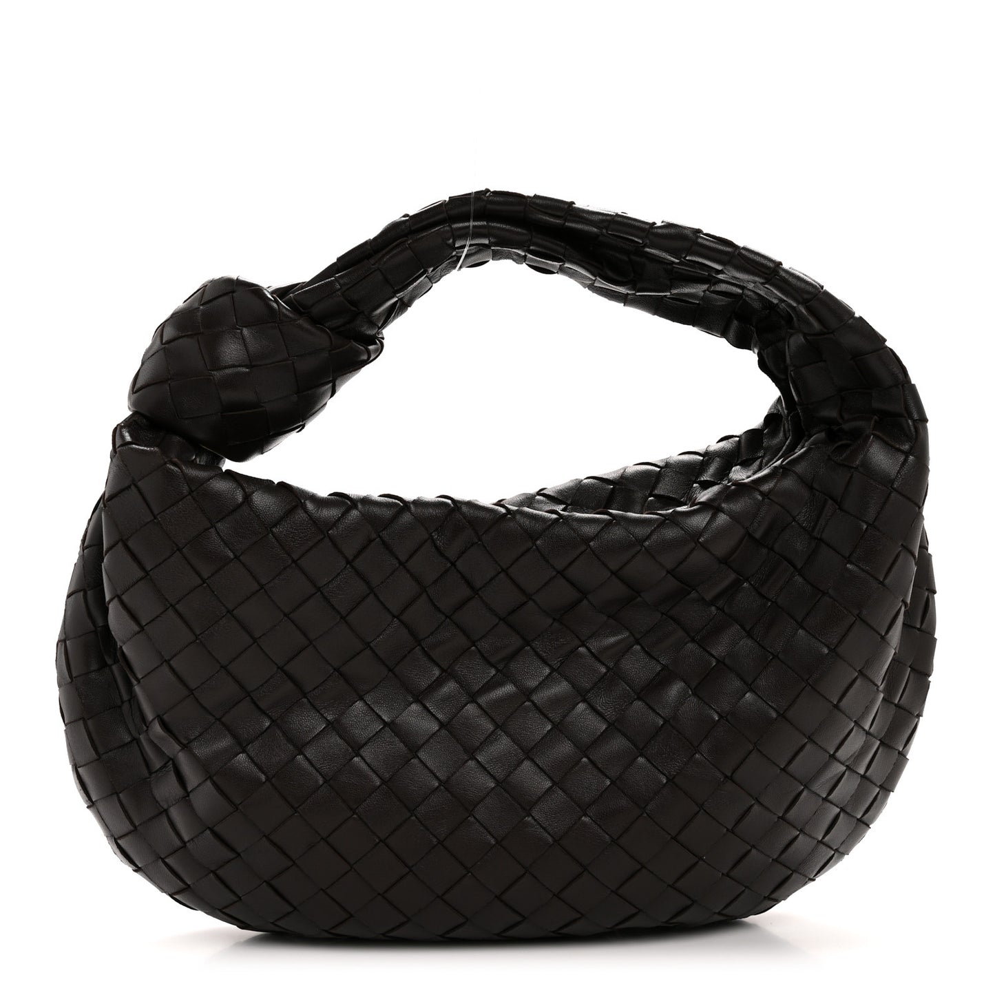 Nappa Intrecciato Teen Jodie Hobo Fondant
