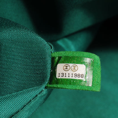 Chanel Tweed Easy 2.55 Reissue XXL Maxi Flap Green 8 of 8