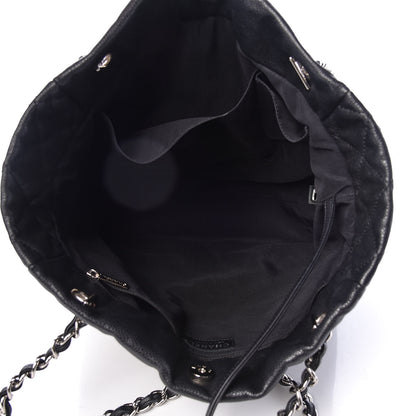 Chanel Soft Caviar Large Timeless CC Shopping Tote Black 5 of 12