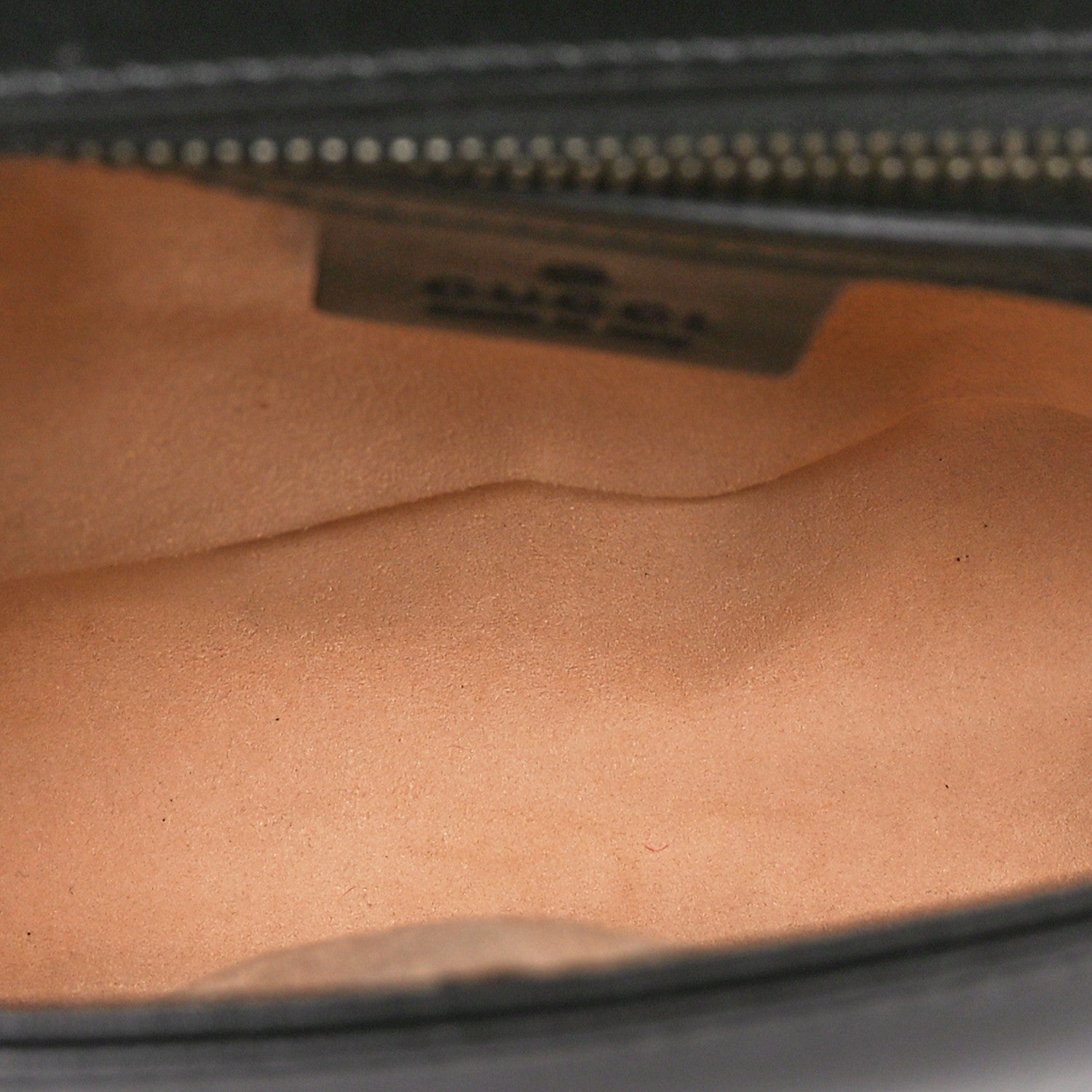 Gucci Calfskin Matelasse Small GG Marmont Shoulder Bag Black 5 of 10