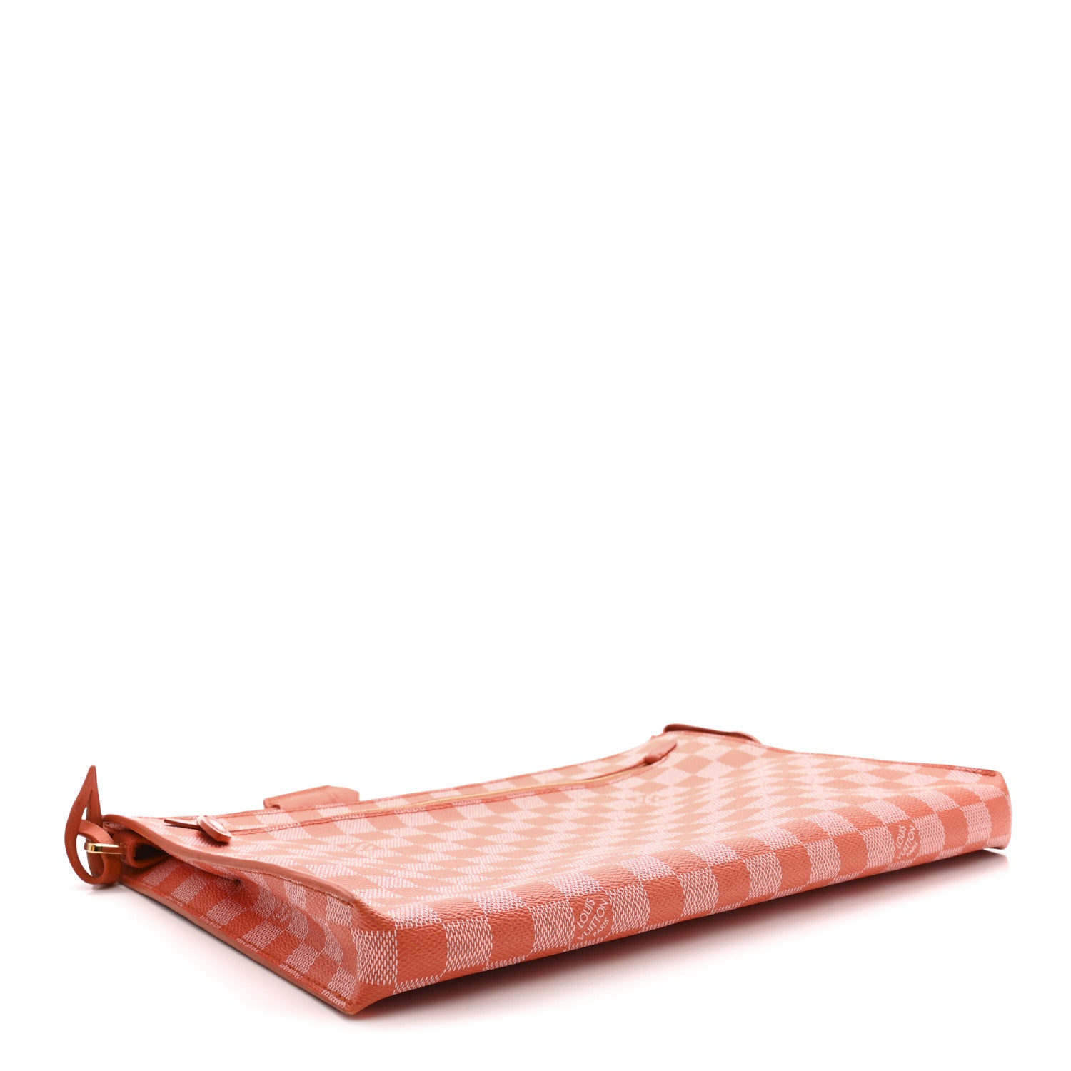 Louis Vuitton Damier Couleurs Kit Clutch Piment 4 of 13