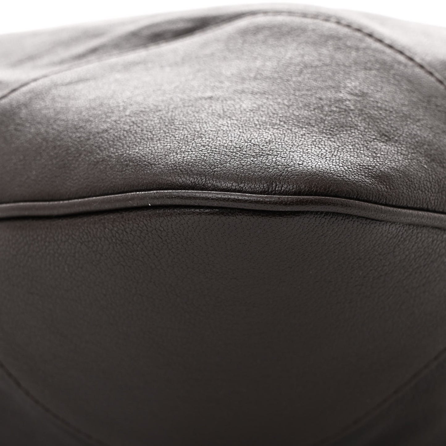 Sakai Be Green Calfskin Horsebit 1955 Cinch Top Messenger Bag Cocoa