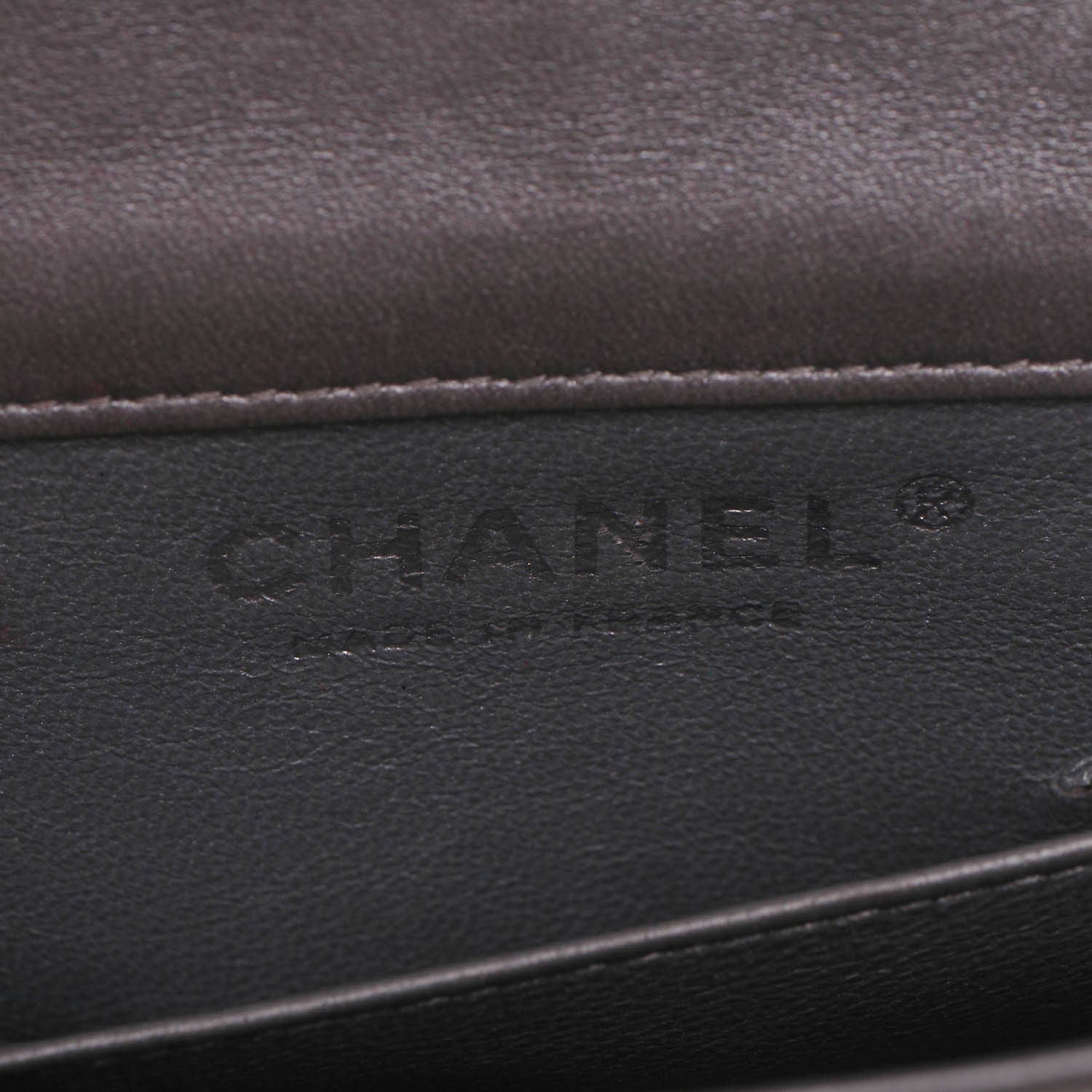 Chanel Metallic Lambskin Quilted Extra Mini Rectangular Flap Silver 6 of 8