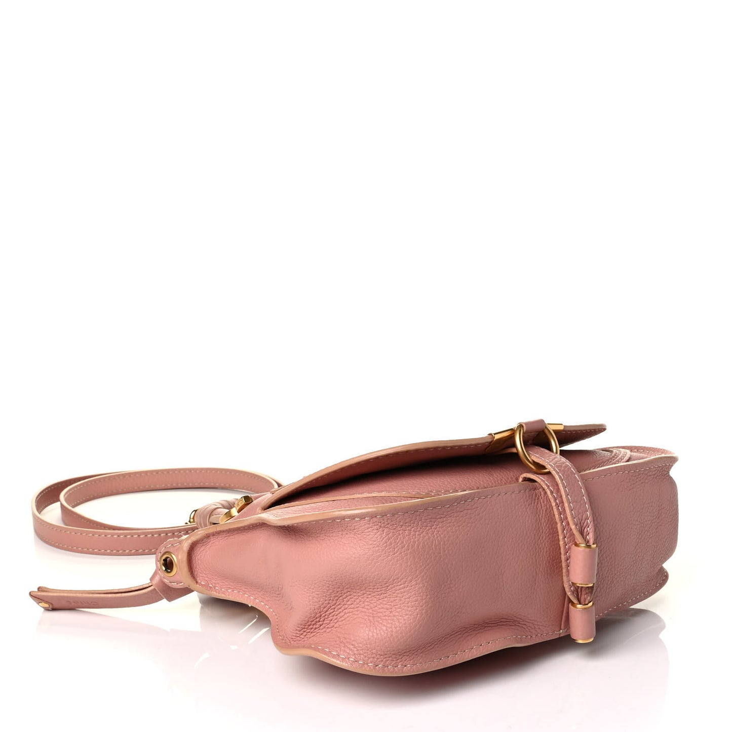 Calfskin Mini Marcie Satchel Waterlily