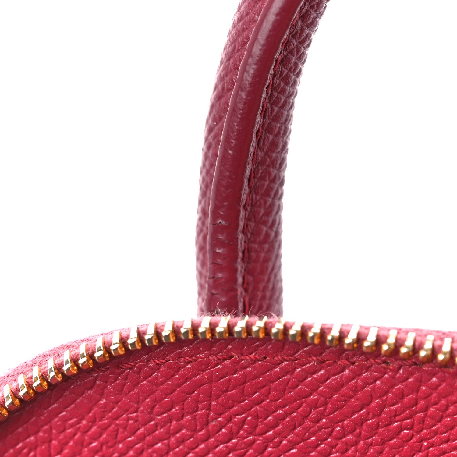 Balenciaga Signature Grained Calfskin Logo XXS Ville Top Handle Bag Rouge Grenat White 16 of 16