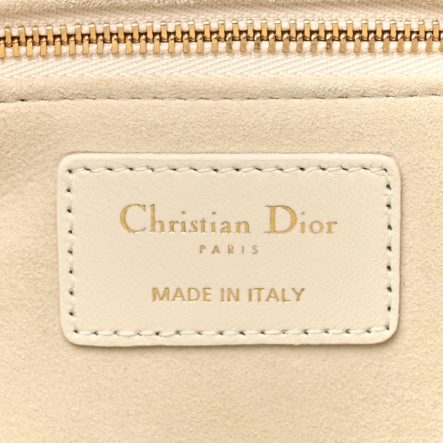 Christian Dior Lambskin Cannage Large Lady Dior White 6 of 13
