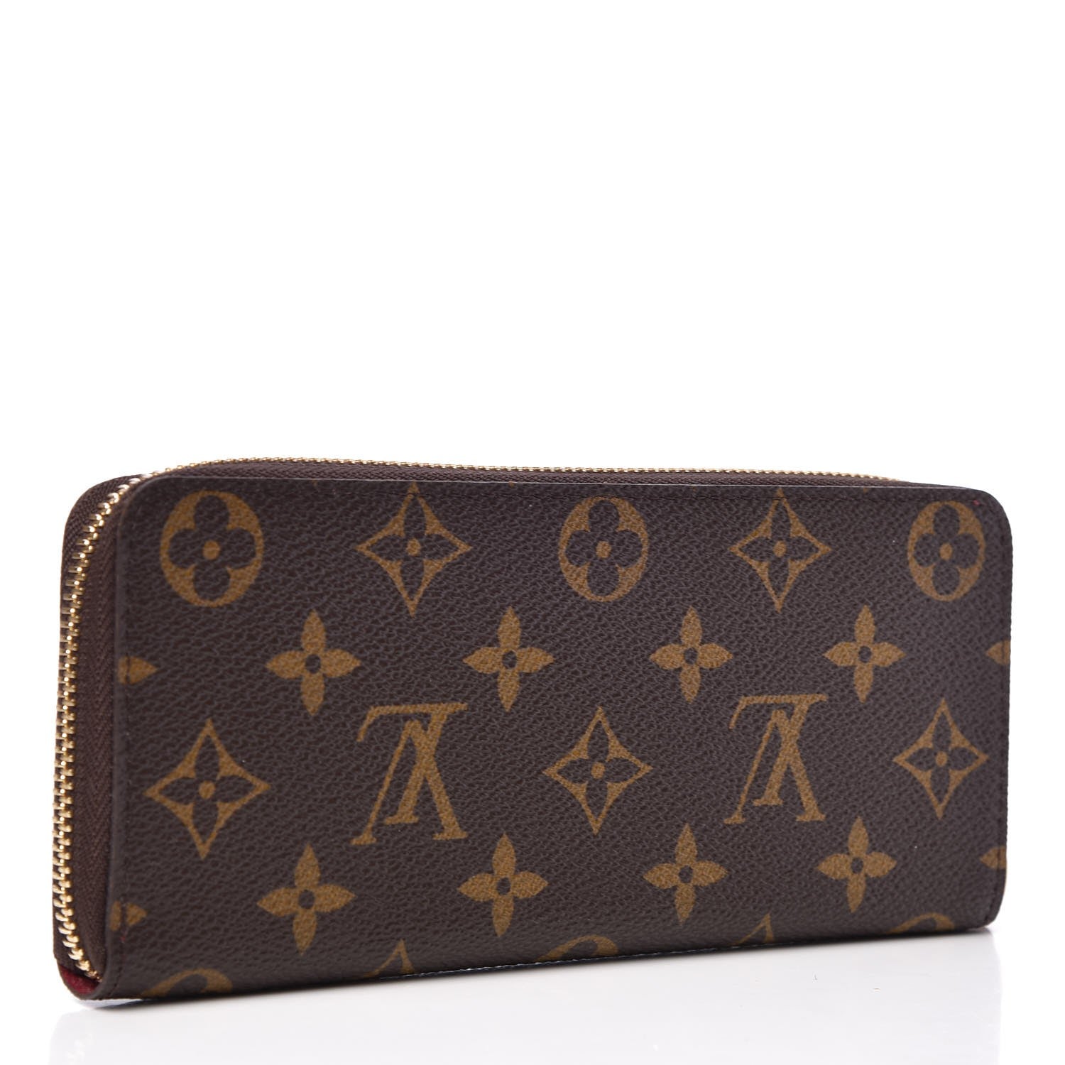 Louis Vuitton Monogram Clemence Wallet Fuchsia 3 of 7