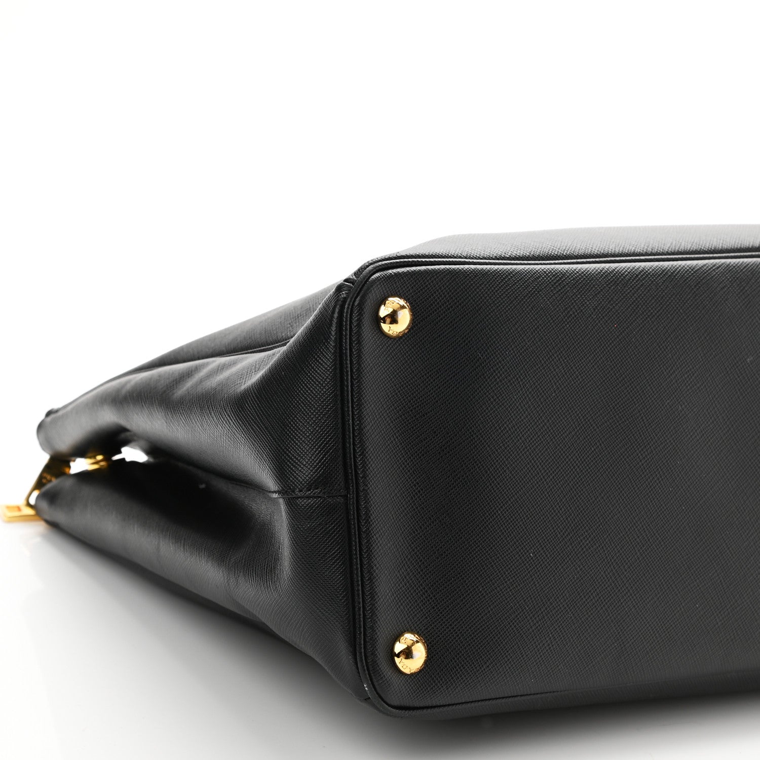 Prada Saffiano Large Galleria Double Zip Tote Black 9 of 10