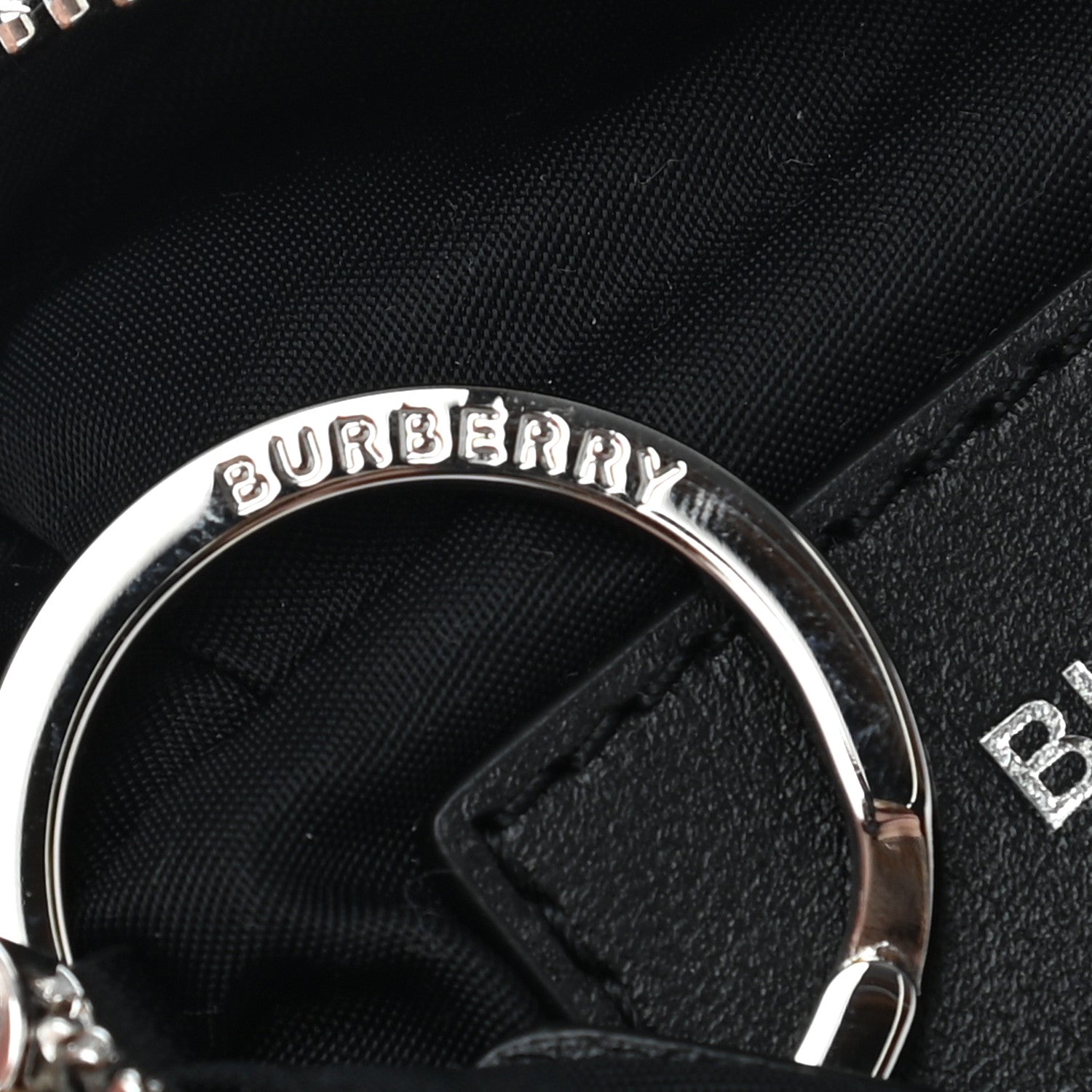 Burberry Cotton Vintage Check Sonny Bum Bag Keychain Charm Archive Beige 7 of 10