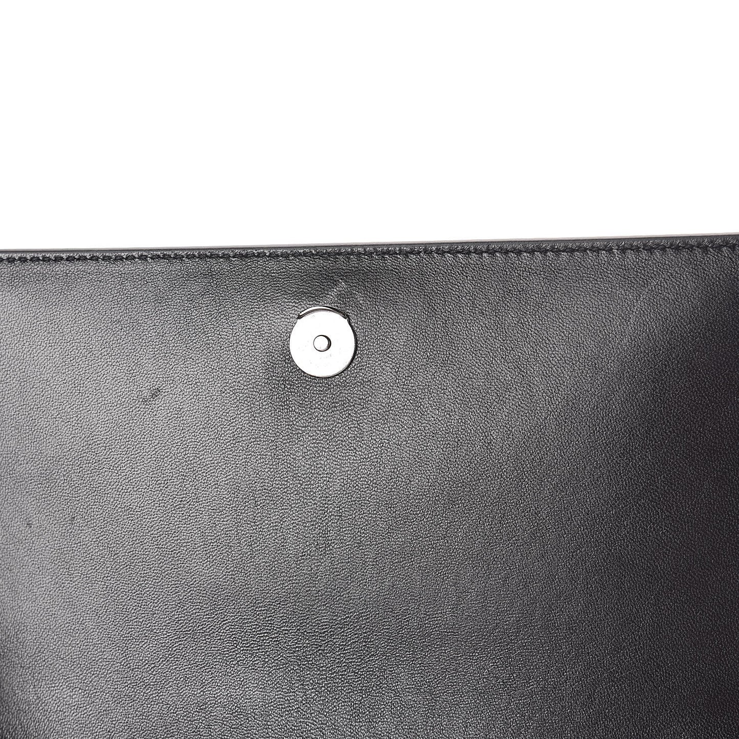 Suede Star Studded Monogram Small Kate Satchel Black