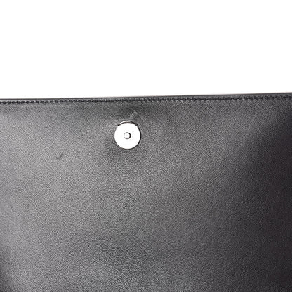 Saint Laurent Suede Star Studded Monogram Small Kate Satchel Black 9 of 9