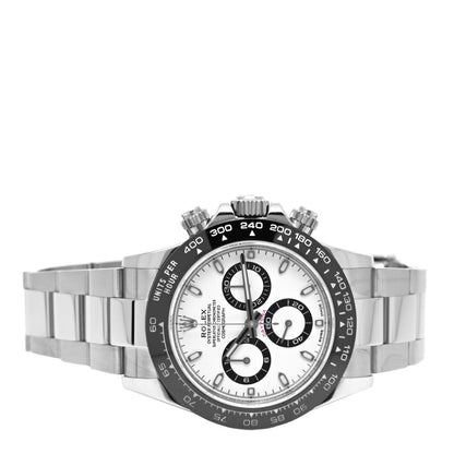 Rolex Stainless Steel 40mm Oyster Perpetual Cosmograph Daytona Panda Watch White 116500LN 2 of 5