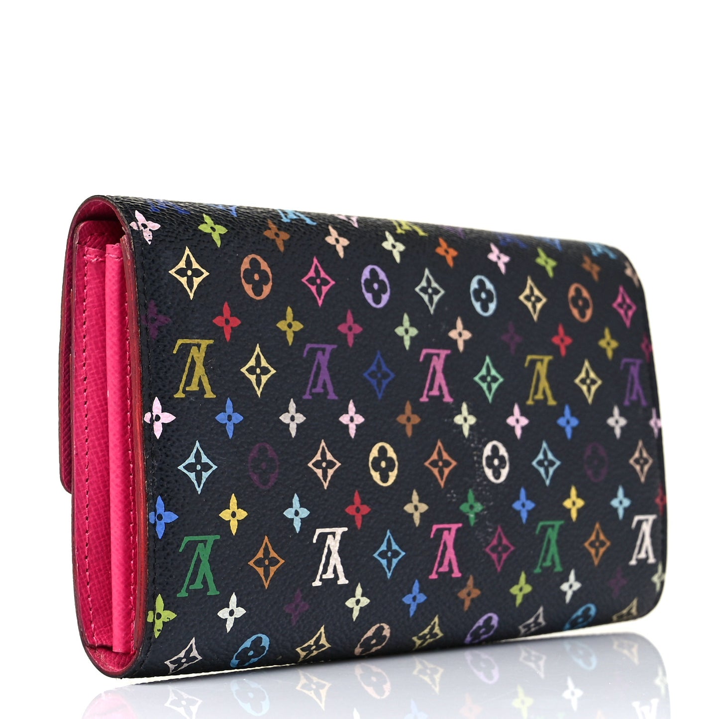 Monogram Multicolor Sarah Wallet Black Grenade