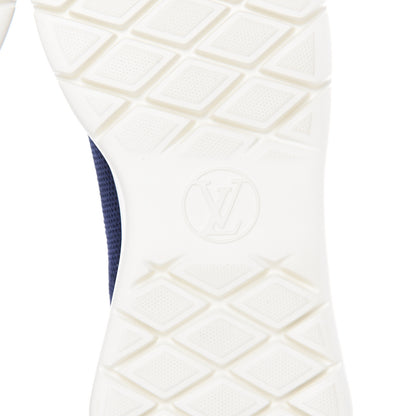 Louis Vuitton Stretch Fabric LV Black Heart Sock Sneaker 38 Marine 6 of 9