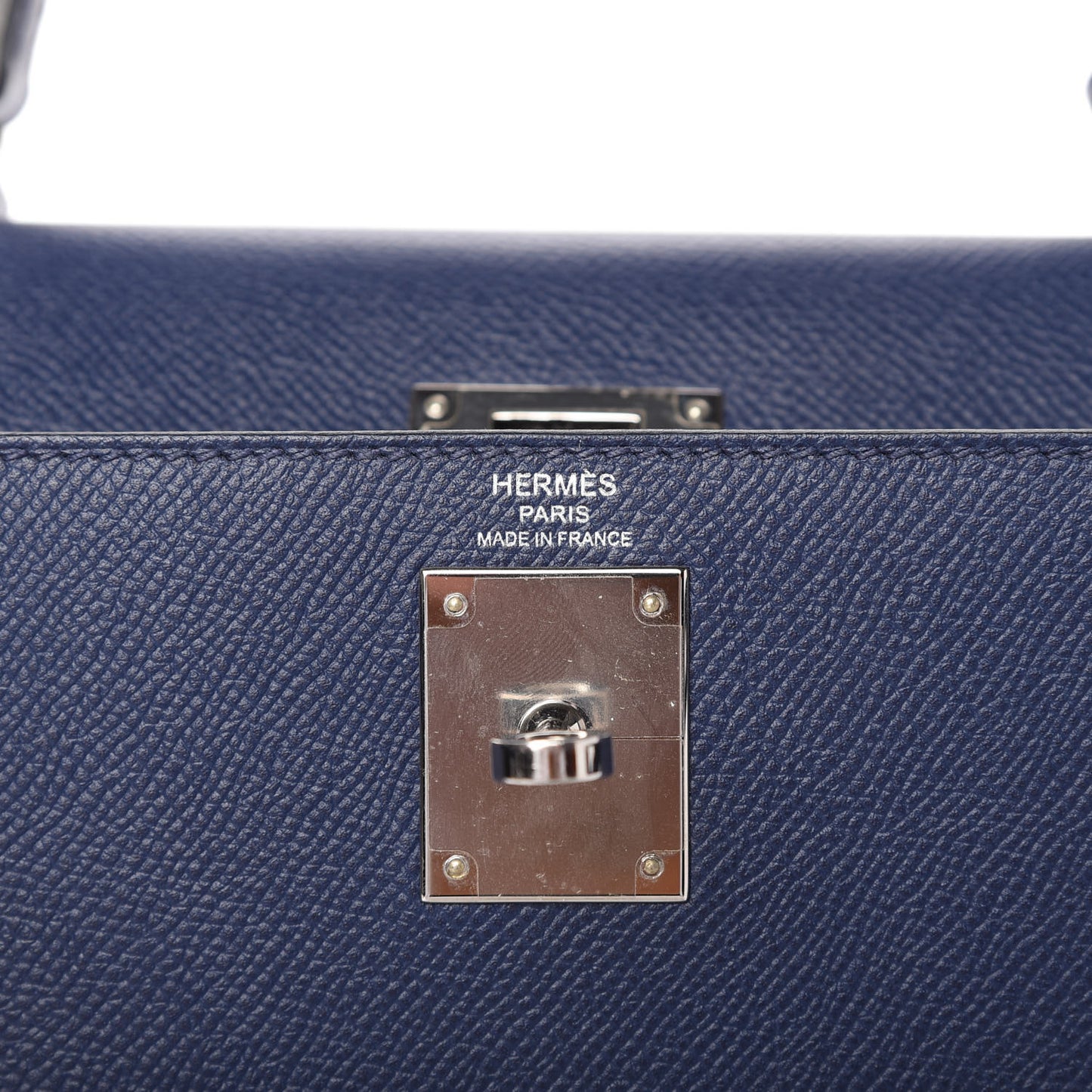 Epsom Kelly Sellier 28 Bleu Saphir