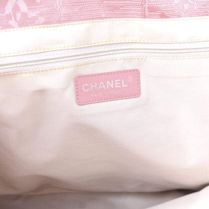Chanel Nylon Medium Travel Tote Pink 9 of 12