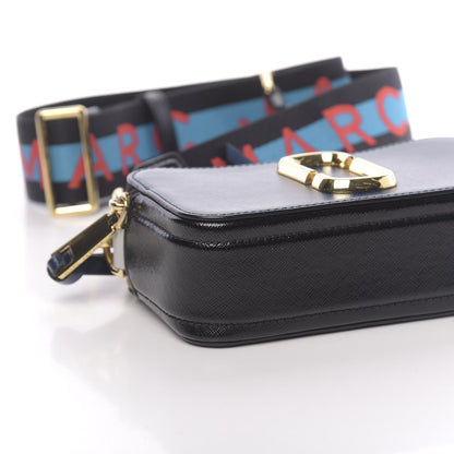 Marc Jacobs Saffiano Small Snapshot Camera Bag Blue Sea 9 of 10