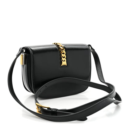 Gucci Azalea Calfskin Mini Sylvie 1969 Flap Messenger Bag Black 3 of 10