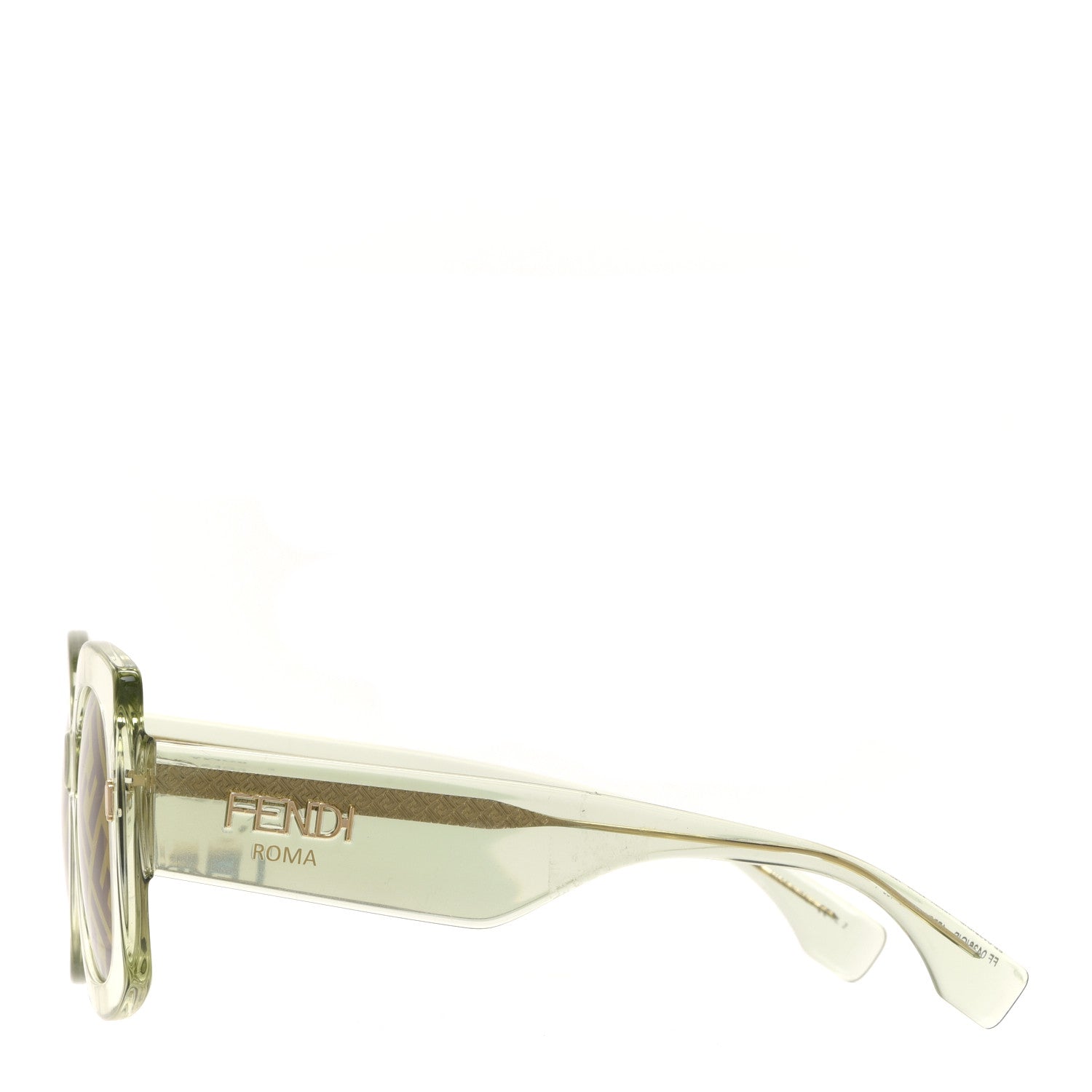 Fendi Acetate FF Sunglasses FF 0436/G/S Green 3 of 6