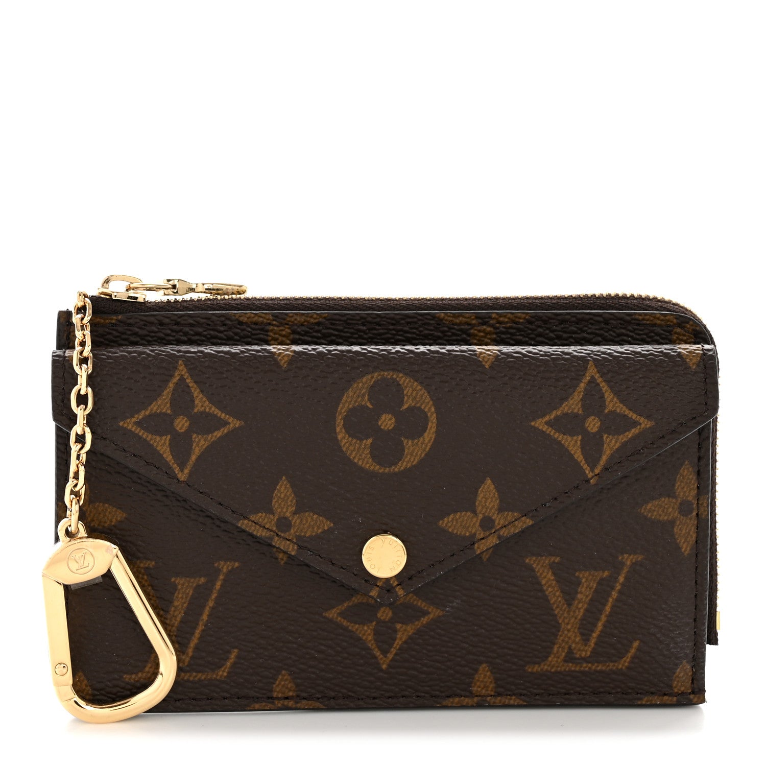 Louis Vuitton Monogram Recto Verso Card Holder Black 1 of 8