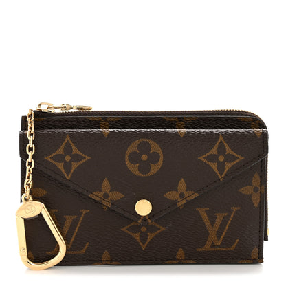 Louis Vuitton Monogram Recto Verso Card Holder Black 1 of 8