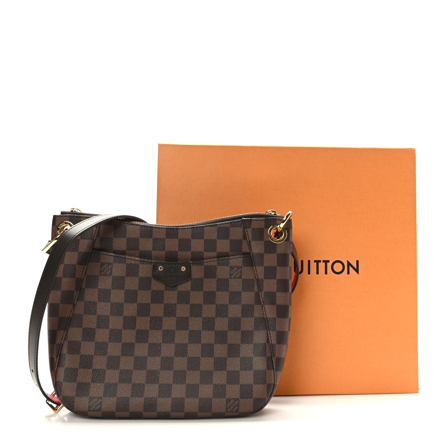 Louis Vuitton Damier Ebene South Bank Besace 9 of 9