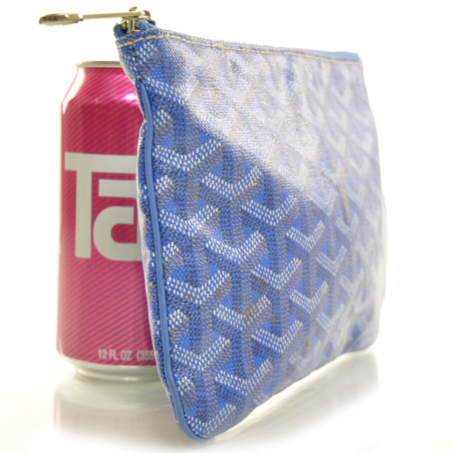 Goyard Goyardine Senat Pochette PM Blue 3 of 6