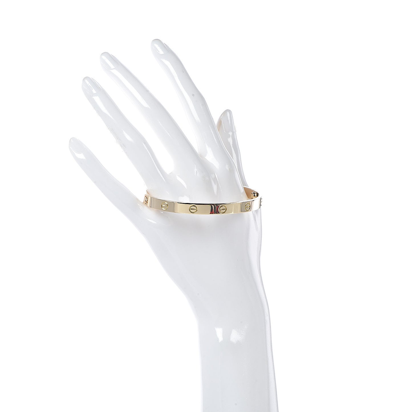 18K Yellow Gold LOVE Bracelet 19