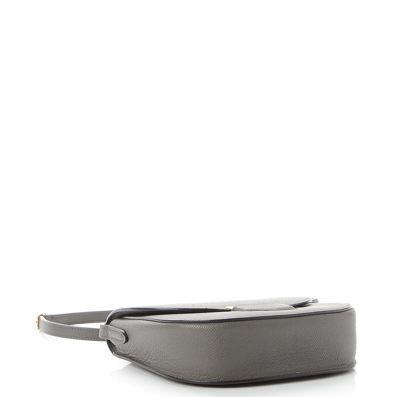 Celine Baby Grained Calfskin Small Trotteur Grey 4 of 11