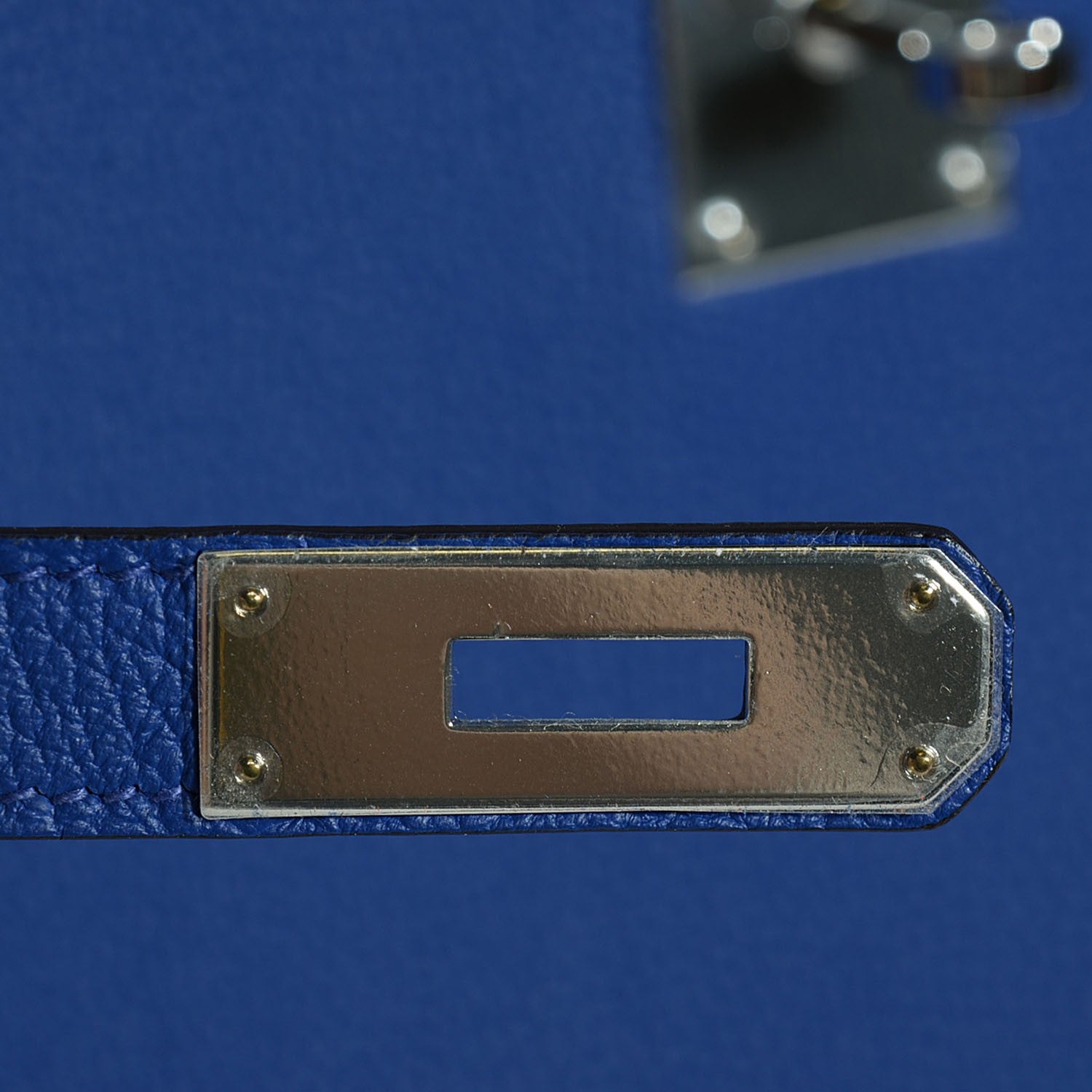 Hermes Togo Kelly Retourne 35 Bleu Electrique 13 of 28