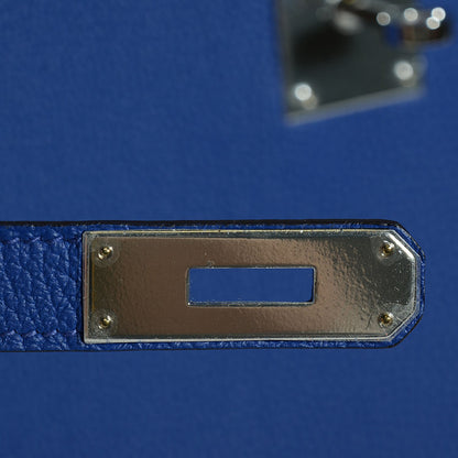 Hermes Togo Kelly Retourne 35 Bleu Electrique 13 of 28