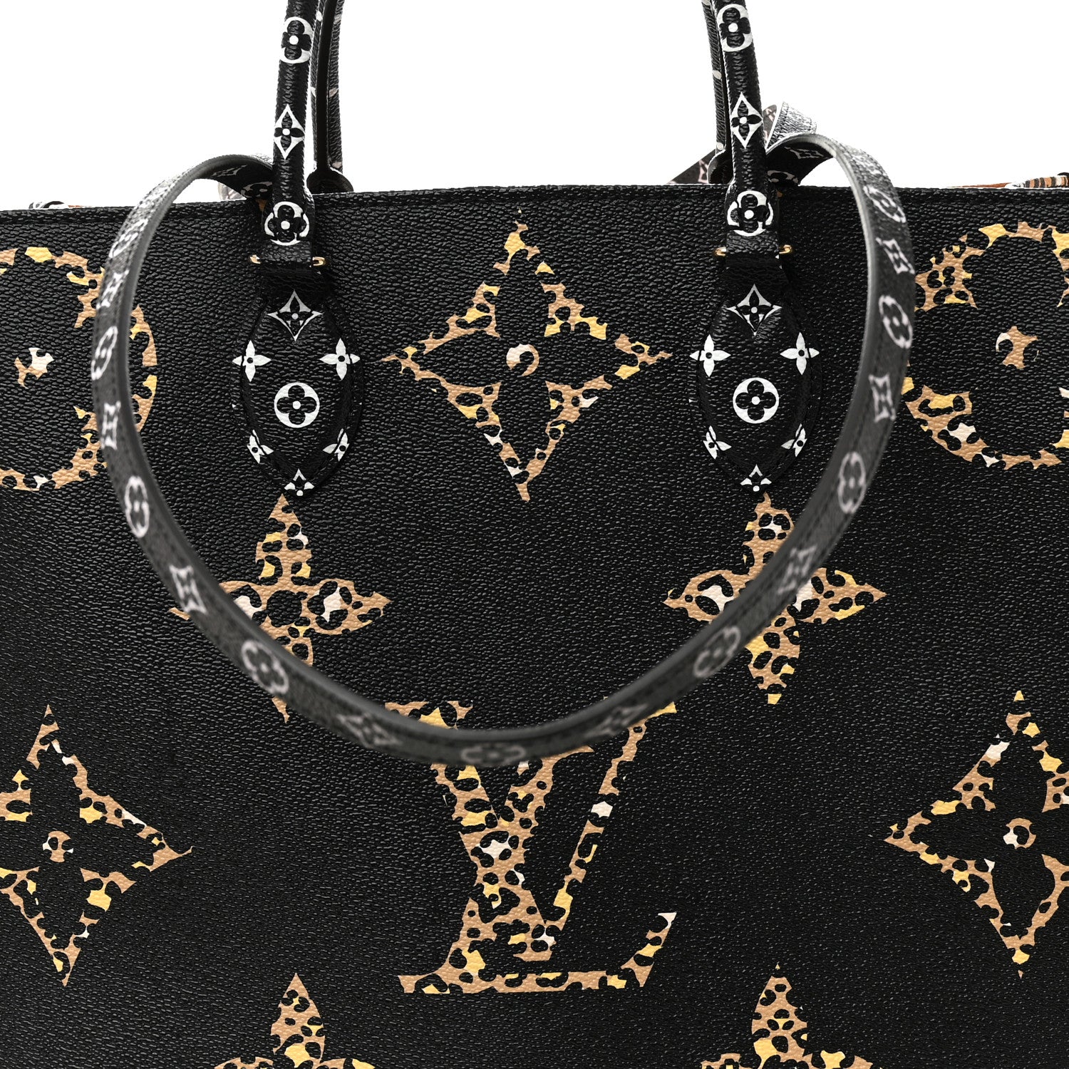 Louis Vuitton Monogram Giant Jungle Onthego GM Black 8 of 10