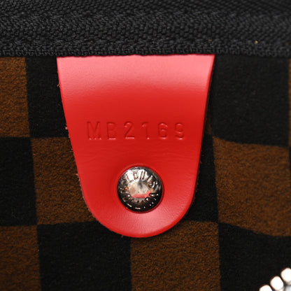 Louis Vuitton Damier Speedy Bandouliere 30 Black White 7 of 10