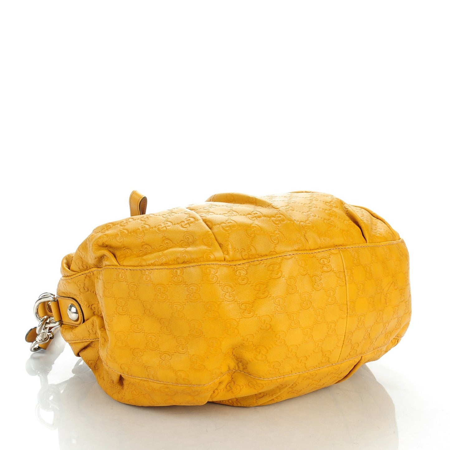 Guccissima Icon Bit Shoulder Bag Marigold