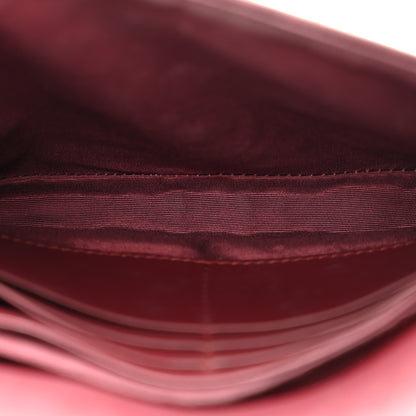 Salvatore Ferragamo SALVATORE FERRAGAMO Calfskin Quilted Gancini Mini Bag Burgundy 5 of 12