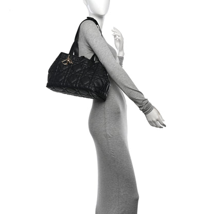 Christian Dior Calfskin Macrocannage Medium Toujours Black 2 of 11