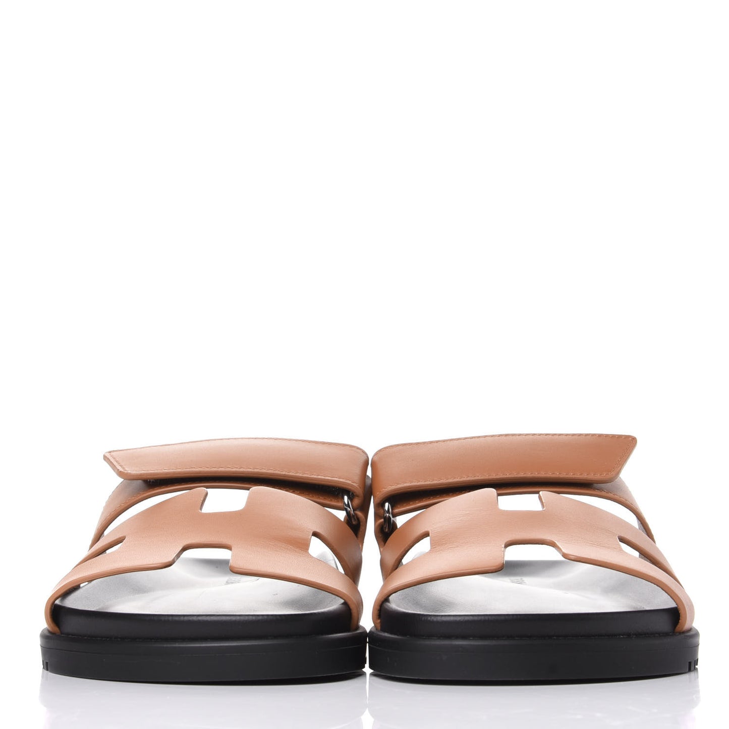 Calfskin Womens Chypre Sandals 36.5 Gold