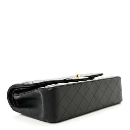 Chanel Lambskin Quilted Medium Double Flap Black 4 of 15