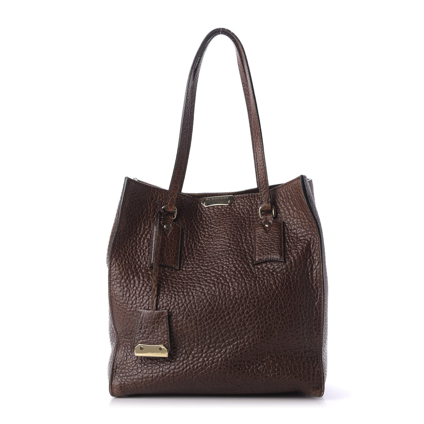 Heritage Grain Medium Woodbury Tote Brown