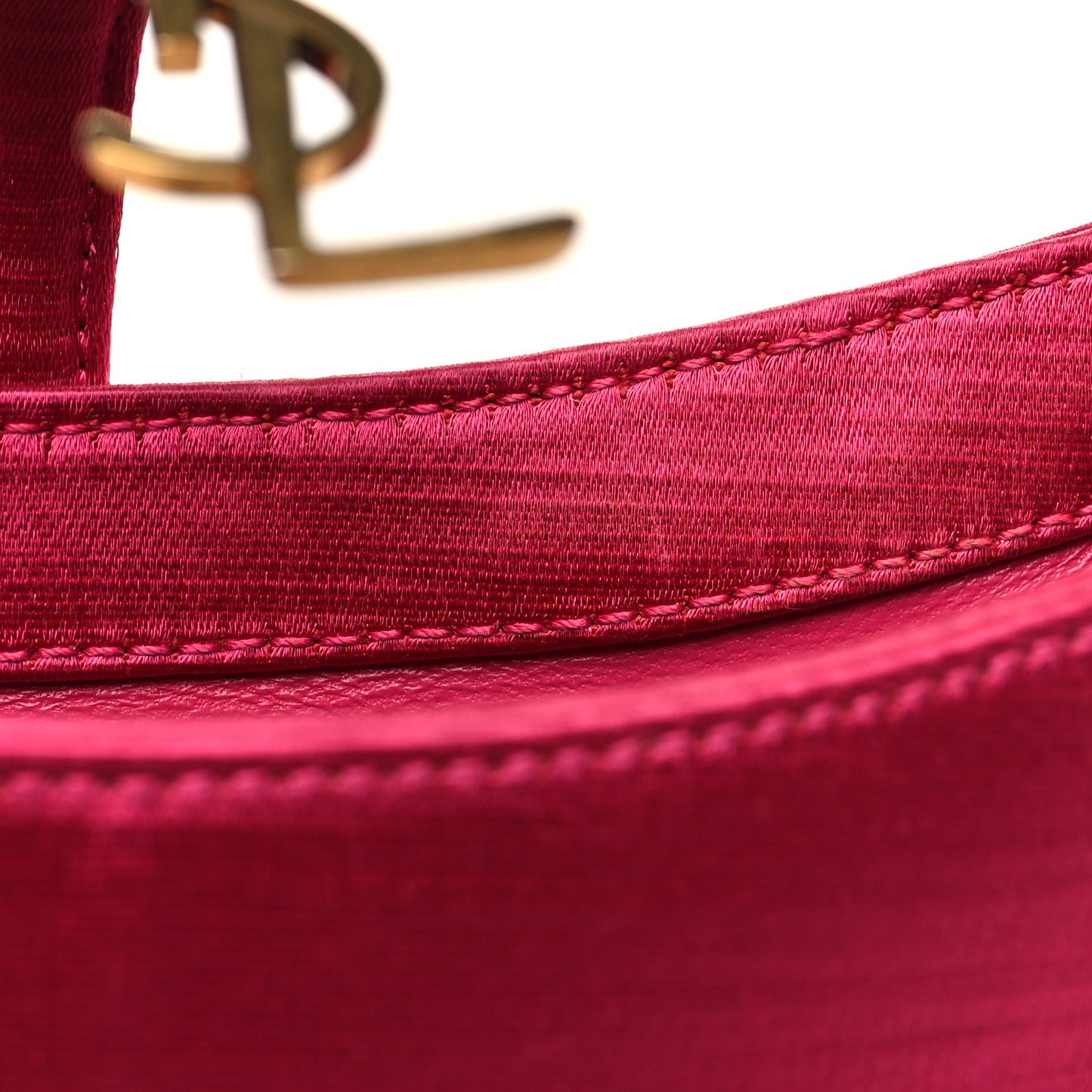 Satin Le 5 A 7 Mini Hobo Guava Pink