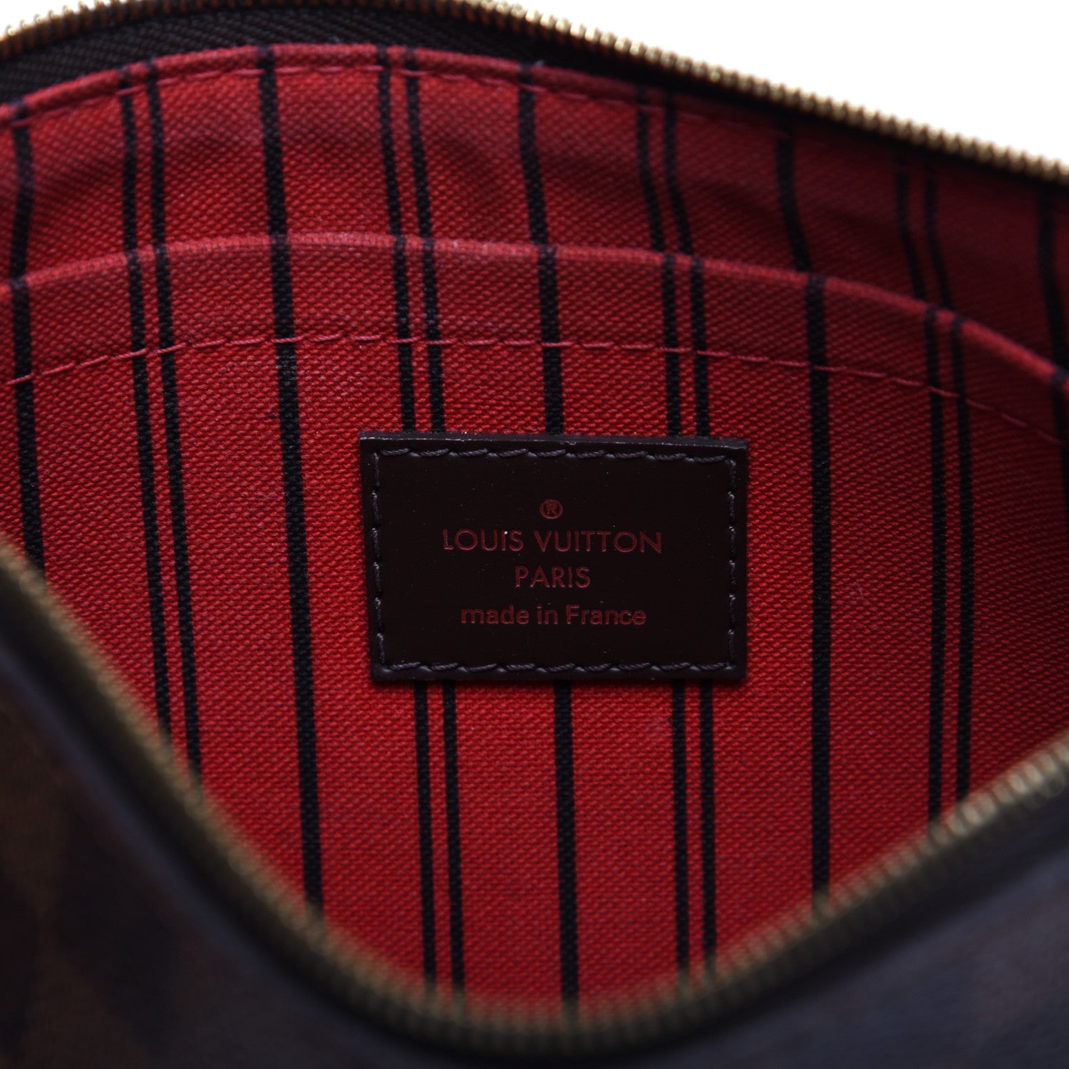 Louis Vuitton Damier Ebene Neverfull MM GM Pochette 8 of 9