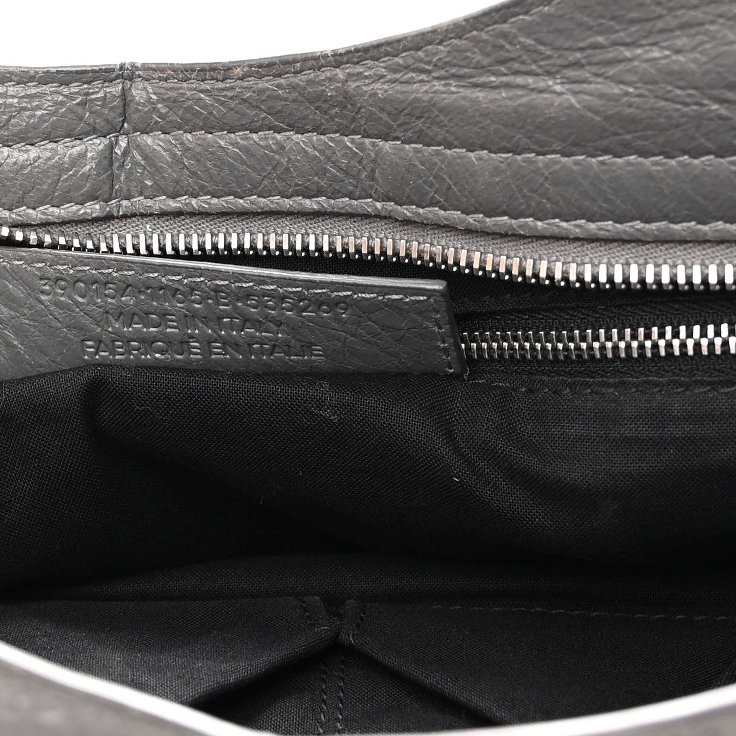 Balenciaga Agneau Silver Metallic Edge Hardware City Gris Cendre 7 of 10
