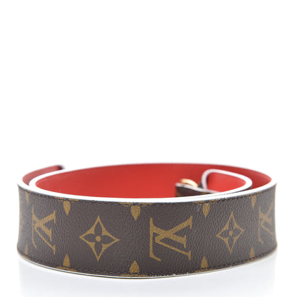 Louis Vuitton Monogram Bandouliere Shoulder Strap Red 2 of 5