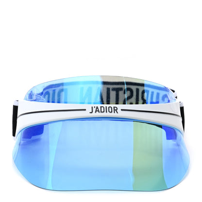 Christian Dior Mirrored DiorClub1 Sun Visor Blue 3 of 8