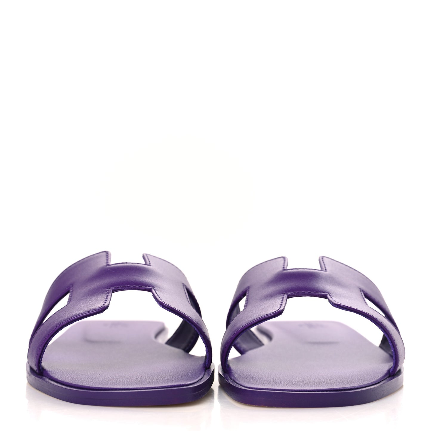 Calfskin Oran Sandals 37 Violet Majorette